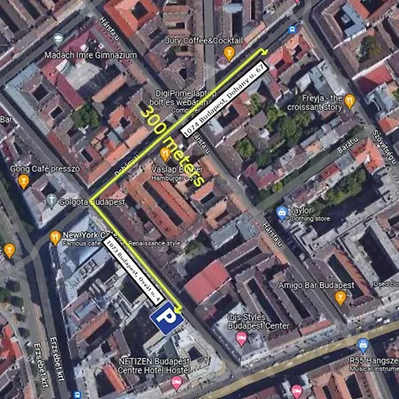 Free Parking, Downtown Near New York Cafe Apartment Budapest