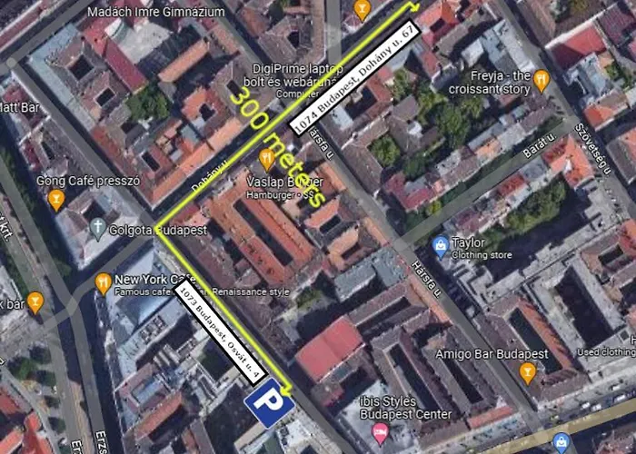 Downtown Near New York Cafe Apartmán Budapešť
